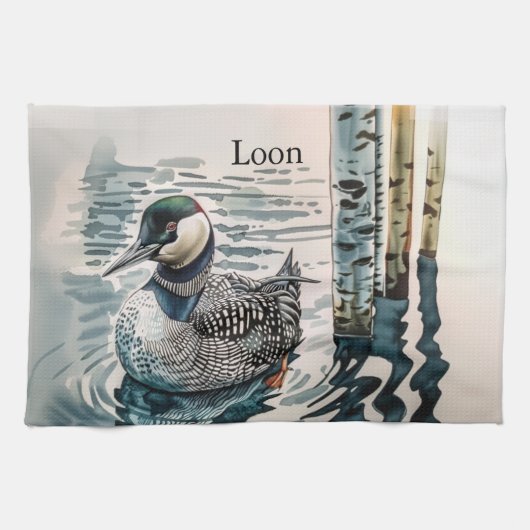 wunderschöner Wasserballon Geschirrtuch (Horizontal)