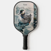 wunderschöner Wasserballon Pickleball Schläger (Rückseite)