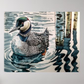 wunderschöner Wasserballon Poster (Vorne)