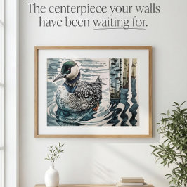 wunderschöner Wasserballon Poster