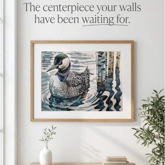 wunderschöner Wasserballon Poster