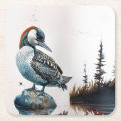 wunderschöner Wasserballon Rechteckiger Pappuntersetzer (Vorderseite)