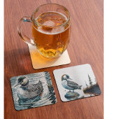 wunderschöner Wasserballon Rechteckiger Pappuntersetzer