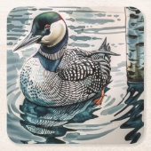 wunderschöner Wasserballon Rechteckiger Pappuntersetzer (Vorderseite)