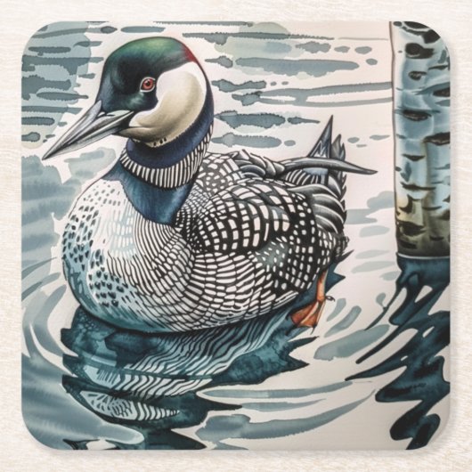 wunderschöner Wasserballon Rechteckiger Pappuntersetzer (Vorderseite)