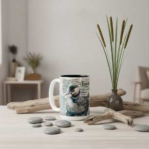 wunderschöner Wasserballon Zweifarbige Tasse