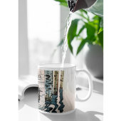 wunderschöner Wasserballon Zweifarbige Tasse