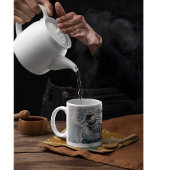 wunderschöner Wasserballon Zweifarbige Tasse