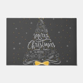 Wunderschöner Weihnachtsbaum Fußmatte (Vorderseite)