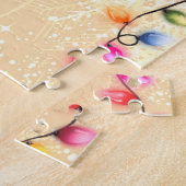 Wunderschöner Weihnachtsengel Puzzle (Seite)