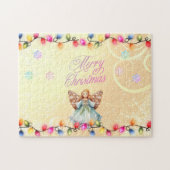 Wunderschöner Weihnachtsengel Puzzle (Horizontal)