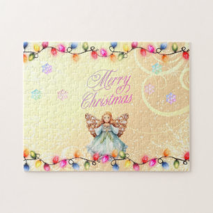 Wunderschöner Weihnachtsengel Puzzle