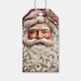 Wunderschöner Weihnachtsmann Geschenkanhänger
