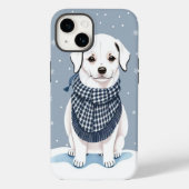 Wunderschöner weißer Hund Case-Mate iPhone Hülle (Rückseite)