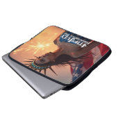 Wunderschönes 4. Juli Design - Feuerwerke & Freihe Laptopschutzhülle (Vorne Knopf)