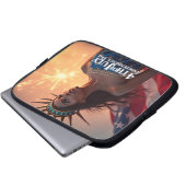 Wunderschönes 4. Juli Design - Feuerwerke & Freihe Laptopschutzhülle (Vorne Knopf)