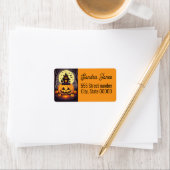 wunderschönes Adressetikett Halloween (Insitu)