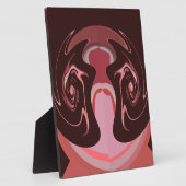 Wunderschönes afrikanisches Maroon Motif Print Des Fotoplatte (Seite)