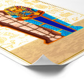 Wunderschönes ägyptisches Art Wall Poster (Ecke)