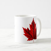 Wunderschönes Ahornblatt Kaffeetasse (VorderseiteRechts)