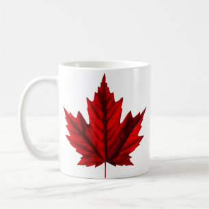 Wunderschönes Ahornblatt Kaffeetasse