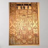 Wunderschönes antikes Baum-Poster Poster (Vorne)