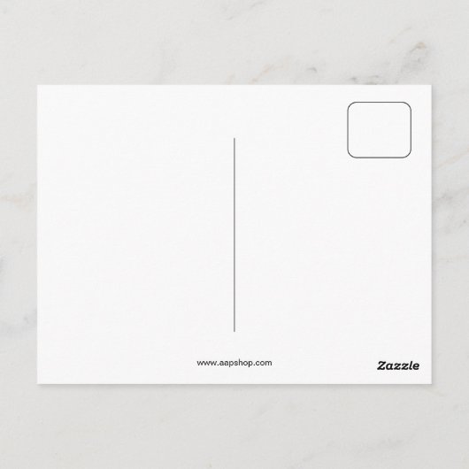 wunderschönes antikes Pferdelithopgemälde Postkarte (Rückseite)