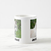 Wunderschönes blauäugiges Kätzchen Kaffeetasse (Mittel)