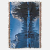Wunderschönes blaues Gelbsteinfeldlandschaft Foto Decke (Vorderseite Vertikal)