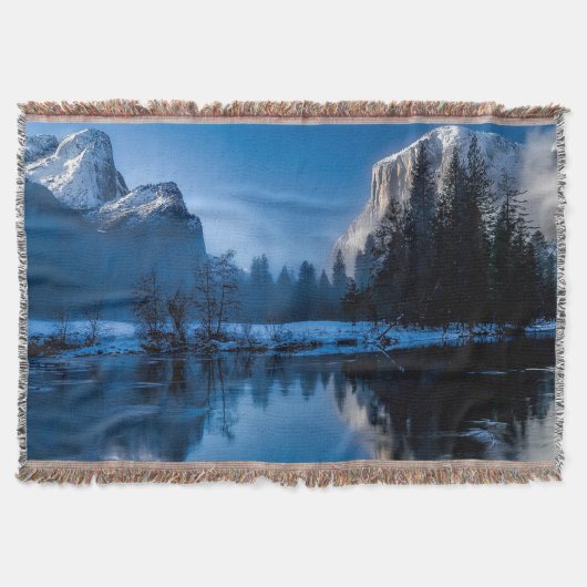 Wunderschönes blaues Gelbsteinfeldlandschaft Foto Decke (Vorderseite)