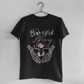 Wunderschönes Blessing Baby Girl Gothic Skeleton H Tri-Blend Shirt