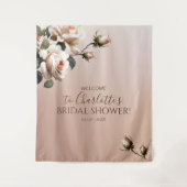 Wunderschönes Brautparty für die Rose von Rostbeig Wandteppich (Vorderseite)