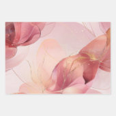 Wunderschönes Brautparty in Rosa Geschenkpapier Set (Vorderseite 3)