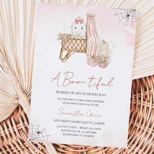 Wunderschönes Bündel Freude Baby Shower Einladung