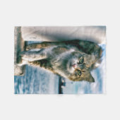Wunderschönes Cat Fleece Blanket (Vorderseite (Horizontal))