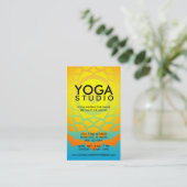 wunderschönes Chakras Yoga Treueprogramm Treuekarte (Stehend Vorderseite)