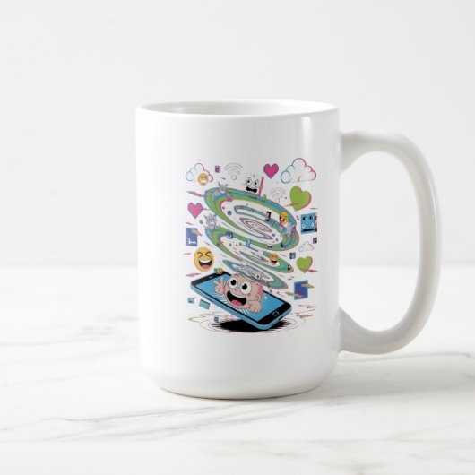 Wunderschönes Chaos  Kaffeetasse (Rechts)