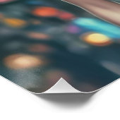 wunderschönes chinesisches Mädchen Poster (Ecke)