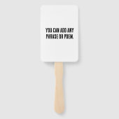 Wunderschönes chinesisches Zodiac-Rooster#001- Fächer (Rückseite)