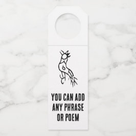 Wunderschönes chinesisches Zodiac-Rooster#001- Flaschenanhänger