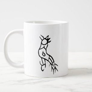 Wunderschönes chinesisches Zodiac-Rooster-#001- Jumbo-Tasse