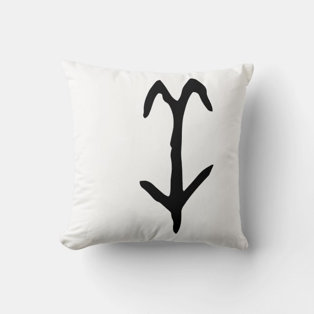 Wunderschönes chinesisches Zodiac-Ziege-#001- Kiss Kissen (Vorderseite)