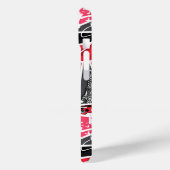 Wunderschönes Comic Ladybug Paris Pattern Case-Mate iPhone Hülle (Rückseite / Links)