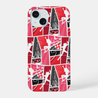 Wunderschönes Comic Ladybug Paris Pattern