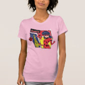 Wunderschönes Comic Ladybug Pariser Weg T-Shirt (Vorderseite)
