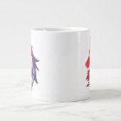 wunderschönes Design dieser Wolf-Tasse Jumbo-Tasse (Vorderseite)