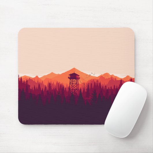Wunderschönes Design für Mauspad "FireWatch" (Mit Mouse)