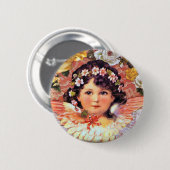 Wunderschönes Engelskind Button (Vorne & Hinten)