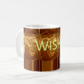 Wunderschönes fantastisches feminines Design Tasse (Vorderseite Links)