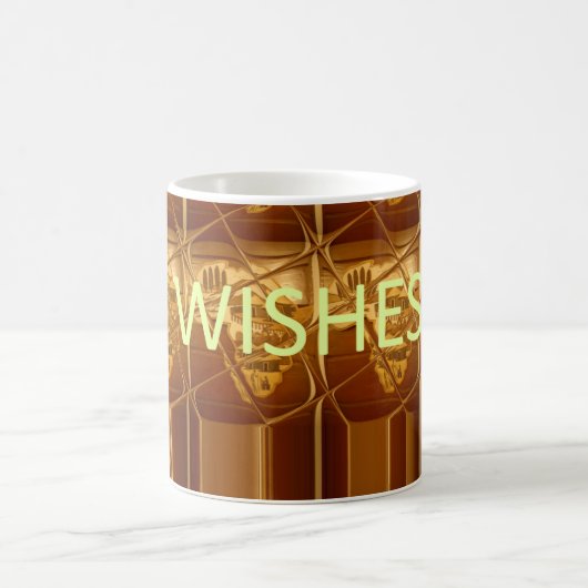 Wunderschönes fantastisches feminines Design Tasse (Mittel)